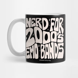 Nerd for 2000's Emo Bands Mug